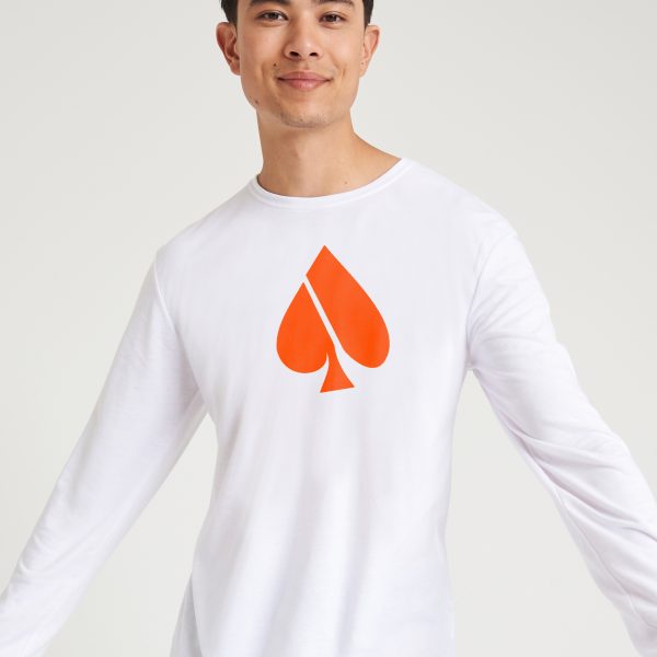 FASH ACE ACE-ICON Personalised Long Sleeve T-Shirt (Men)