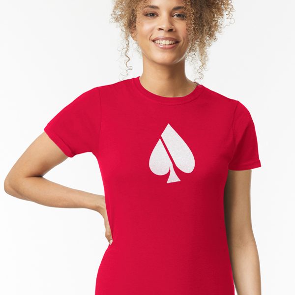 FASH ACE ACE-ICON Personalised Crew Neck T-Shirt (Women)