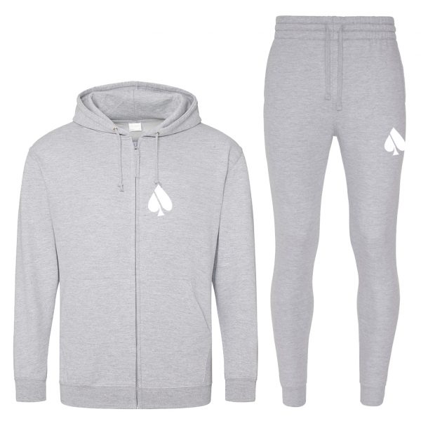 FASH-ACE Sporty Tracksuit - Tapered Bottom / Zoodie Top (Men)