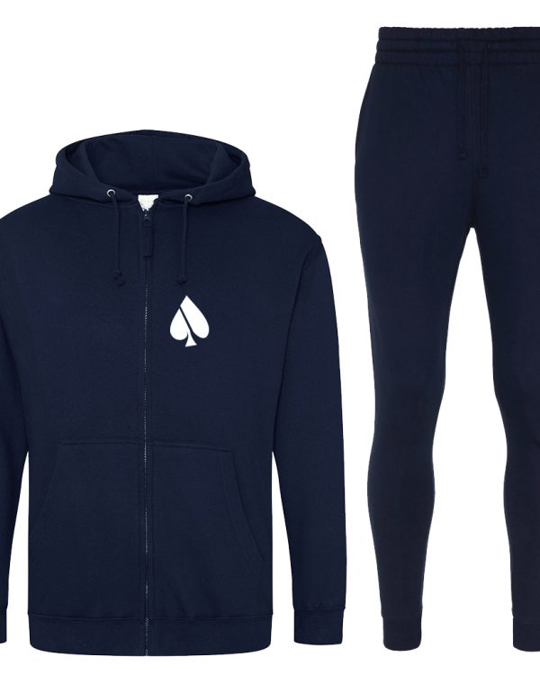 FASH-ACE Sporty Tracksuit - Tapered Bottom / Zoodie Top (Men) - Image 2