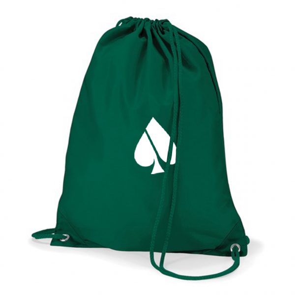 FASH-ACE Gymac Drawcord Bag (Matching Coloured Cord)