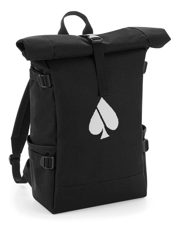 FASH-ACE Block Roll-Top Backpack - Image 6