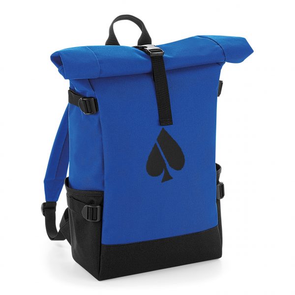 FASH-ACE Block Roll-Top Backpack
