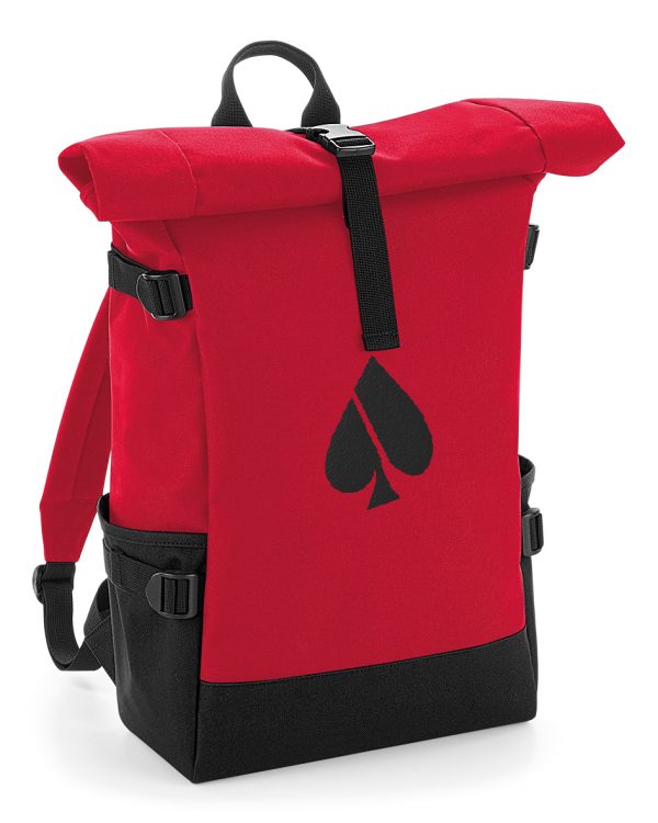 FASH-ACE Block Roll-Top Backpack - Image 3