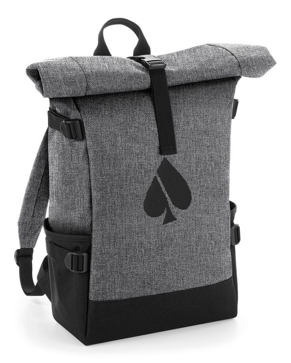 FASH-ACE Block Roll-Top Backpack - Image 4