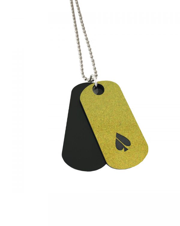 FASH ACE Army Style Dog Tags - Image 2