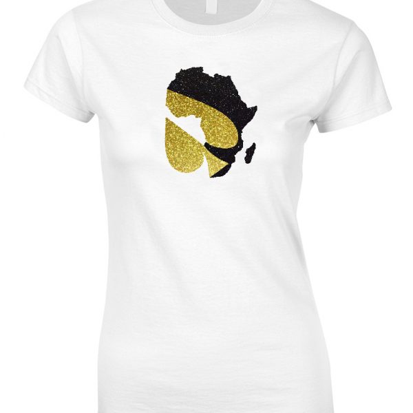 FASH ACE ACE’FRICA Personalised Crew Neck T-Shirt (Women)