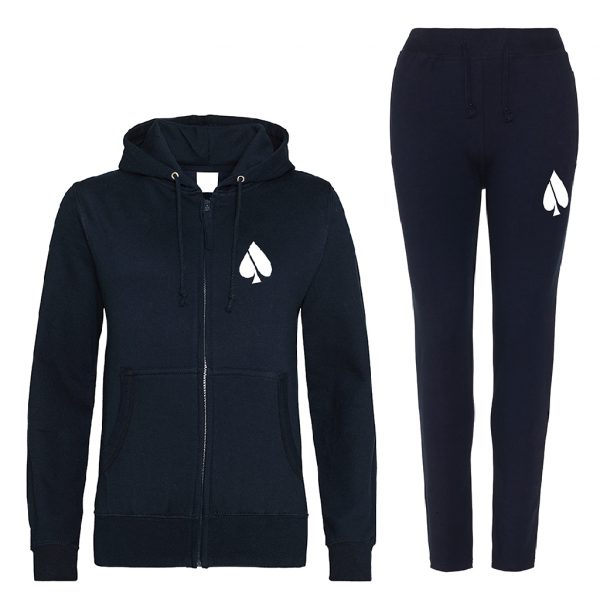 FASH-ACE Sporty Tracksuit - Tapered Bottom / Zoodies Top (Ladies)