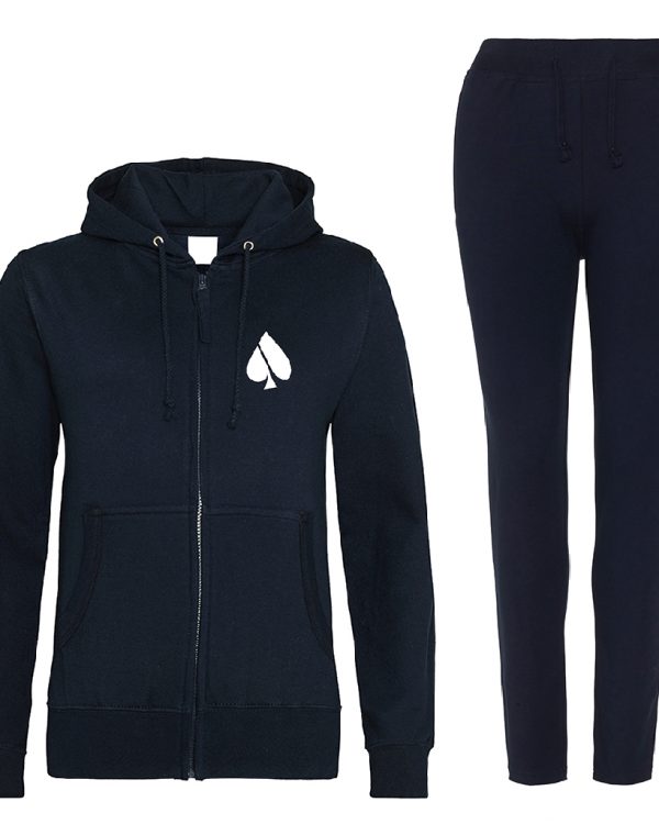 FASH-ACE Sporty Tracksuit - Tapered Bottom / Zoodies Top (Ladies)