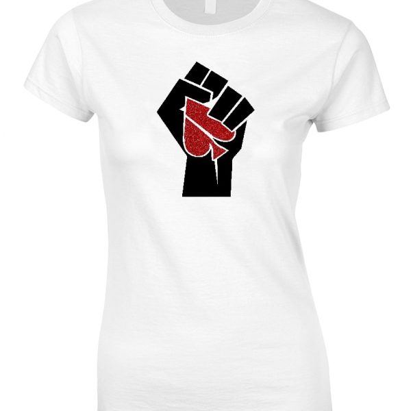 FASH ACE ACE-POWER Personalised Crew Neck T-Shirt (Women)