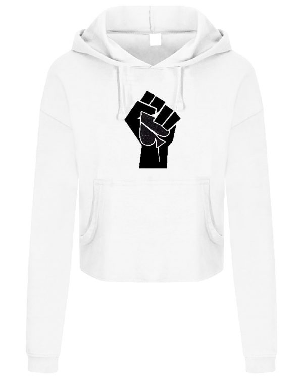 FASH ACE Glitter ACE-POWER Cropped Hoodies (Ladies) - Image 12