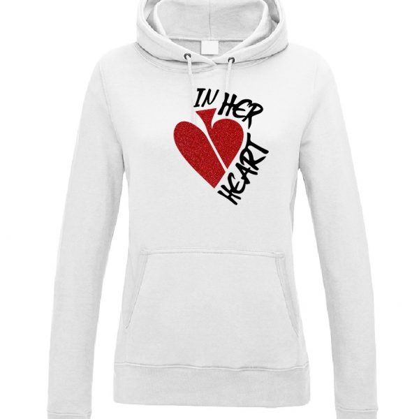 FASH ACE IN HER HEART Personalised Hoodie (Women)