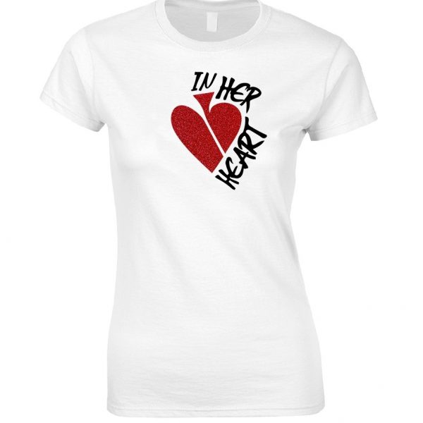 FASH ACE IN HER HEART Personalised Crew Neck T-Shirt (Woman)