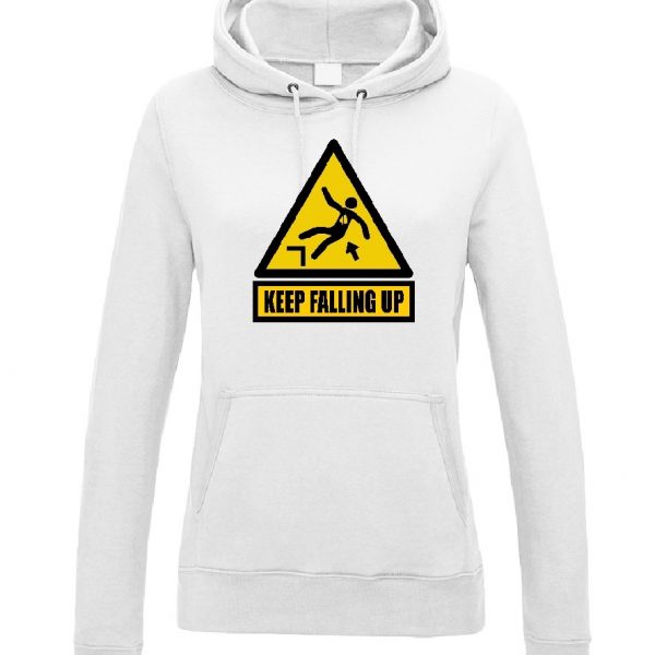 FASH ACE KEEP FALLING UP Personalised Hoodie (Women)