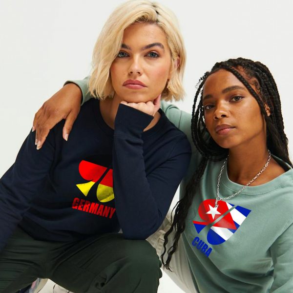 FASH ACE FLAGS Personalised Sweatshirts (Women)