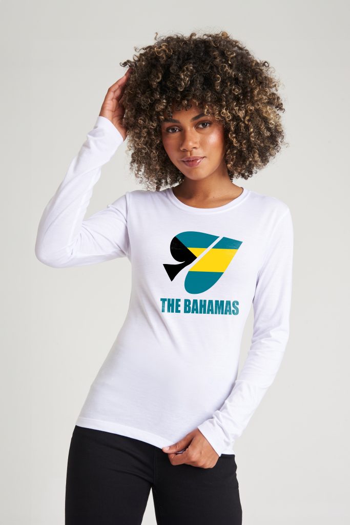 FASH ACE FLAGS Personalised Long Sleeve T-Shirts (Women)