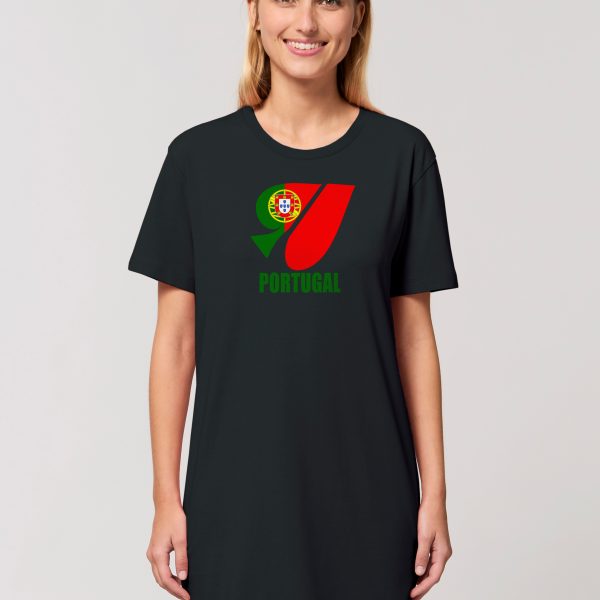 FASH ACE FLAGS Personalised Spinner T-Shirt Dress (Women)